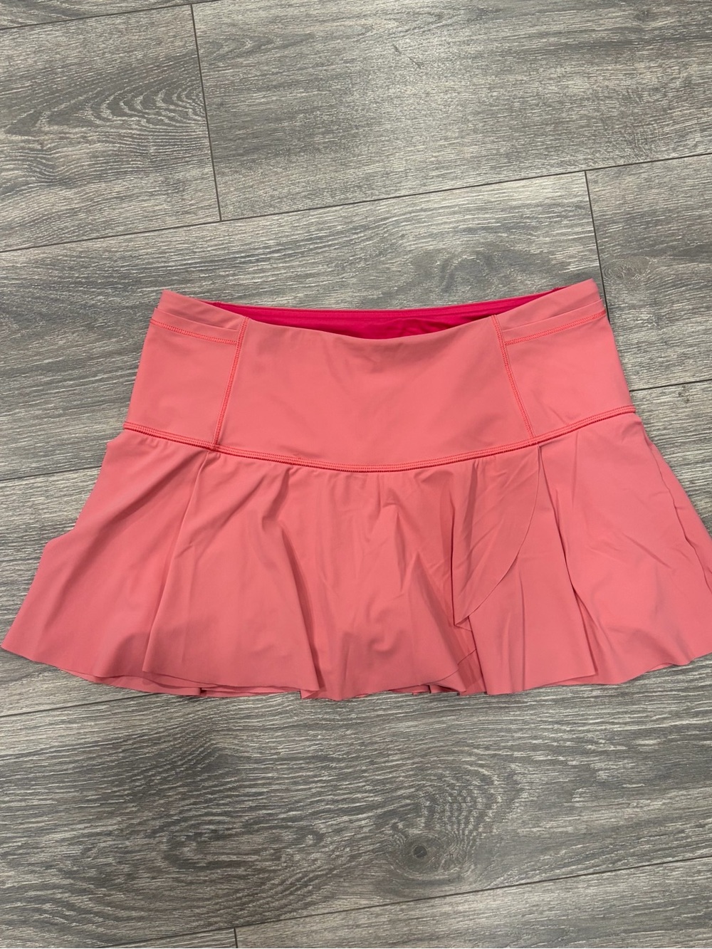 Lululemon athletica Women's Coral Pink Skirt with Flared Hem